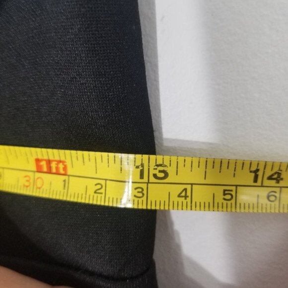 Y2K Contenta 90s Black Lace Mermaid Bottom Pencil Skirt Retro Fitted Size Small - Picture 5 of 5